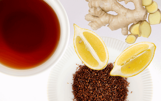 Rooibos Lemon Ginger Tea - Tea Bags